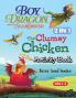The Boy The Dragon and the Seamonster the clumsy chicken activity book