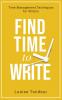 Find Time to Write