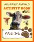 Adorable Animals Activity Book Volume 2: Farm Friends