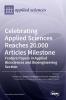 Celebrating Applied Sciences Reaches 20000 Articles Milestone