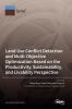 Land Use Conflict Detection and Multi-Objective Optimization Based on the Productivity Sustainability and Livability Perspective
