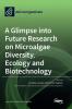 A Glimpse into Future Research on Microalgae Diversity Ecology and Biotechnology