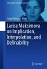 Larisa Maksimova on Implication Interpolation and Definability