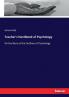 Teacher's Handbook of Psychology