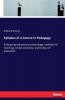 Syllabus of a Course in Pedagogy