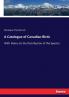 A Catalogue of Canadian Birds