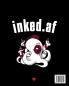 inked.af: Tatoo Artist Sketch Book - Gift For People With Tatoos - Paperback With Inappropriate Saying For Ink Lovers