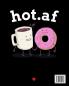 hot.af: Blank Cookbook To Write In Her Favorite Latte Cappucino Espresso Frappuccino Chai Tea Recipes & Ingredients - 8 x 10 Inches Journal 200 Pages Lined Food Journal With Spaces