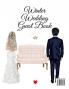 Winter Wedding Guest Book: Events Birthday Anniversary. Party Guest Book - Use As You Wish For Your Personal Memory Keepsake - Perfect To Register ... Poems Polaroid Pictures Photos - Rustic Vi