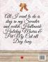 Movie Log Book: Thanksgiving Journal For Women To Write Down Favorite Hallmark Holiday Favorites - Personal Gift for Her - Stocking Stuffer For Wife ... With Woman & Her Cat Hot Beverage K