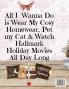 Just A Girl Who Loves Watching Holiday Movies: This Is My Winter Movie Watching Journal - Personal Holiday Bucket List To Write Down Top Holiday Films ... - Fall & Thanksgiving Decor With Maple Lea