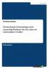 Prototypische Entwicklung  einer eLearning-Plattform für die Lehre im universitären Umfeld