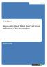 Monica Ali's Novel Brick Lane. A Critical Reflection of Post-Colonialism