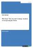 W.B. Yeats The Second Coming. Analysis of an Apocalyptic Poem