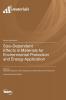Size-Dependent Effects in Materials for Environmental Protection and Energy Application