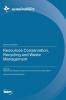 Resources Conservation Recycling and Waste Management