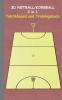 3D Netball/Korbball  2 in 1 Taktikboard und Trainingsbuch