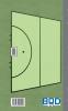 3D Feldhockey 2 in 1 Taktikboard und Trainingsbuch