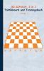 3D Schach 2 in 1 Taktikboard und Trainingsbuch