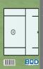 Lacrosse (Herren) 2 in 1 Taktikboard und Trainingsbuch