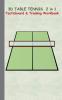 3D Table Tennis Tacticboard and Training Workbook