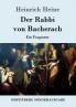 Der Rabbi von Bacherach: Ein Fragment
