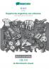 Korean (in Hangul script) - Español de Argentina con articulos visual dictionary BW