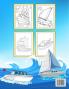 Boats And Ships Coloring Book: Big Coloring Pages With Ships And Boats For Boys And Girls. Fun Coloring And Activity Book For Kids Ages 4-8 5-7 6-9.