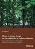 Effects of climate change on the profitability of carbon credit sales. A case study on Tectona grandis plantations located on the Pacific Coast of Costa Rica