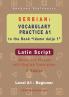 Serbian Vocabulary Practice A1 to the Book 'Idemo dalje 1' - Latin Script