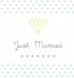 Just Married: Gästebuch Hochzeit mit liebevollem Design / Hochwertiges Hardcover / 100 weiße Seiten / 21 x 21 cm / Hochzeitsgästebuch / Hochzeitsalbum ... / Hochzeitsgeschenk / super niedlich