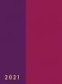 Daily Planner 2021 for Women 8.5 x 11: 8.5" x 11" 2021 Daily Planner Hardcover 1 Page per Day January - December 2021 12 Month Dated Planner 2021 Purple - Red