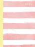 2021 Annual Planner Weekly Monthly: 12 Month Hardcover Planner 2021 - 8.5" x 11" January - December 2021 - 2 Pages per Week - Pink Stripes