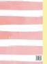 2021 Annual Planner Weekly Monthly: 12 Month Hardcover Planner 2021 - 8.5" x 11" January - December 2021 - 2 Pages per Week - Pink Stripes