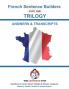 FRENCH SENTENCE BUILDERS - Trilogy  -  ANSWER BOOK