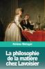 La philosophie de la matière chez Lavoisier
