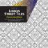 Lisbon Street Tiles Coloring Book for Relaxation Meditation and Stress-Relief