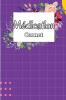 Registre De Médication: Carnet De Médicaments Quotidien De 52 Semaines, Carnet De Médicaments Du Lundi Au Dimanche Livre De Tableau Des Médicaments Quotidiens Avec Cases À Cocher (French Edition)