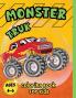 Monster Truck Coloring Book for Kids Ages 4-6