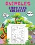 Animales Libro para Colorear para Ninos Edad 3+: Libro para colorear de animales para niños pequeños jardín de infancia y preescolar: Gran libro de ... insectos y criaturas marinas para colorear.