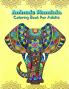 Animals Mandala Coloring Book For Adults: Mandalas Coloring Book For Stress Relieving Coloring Pages For Adults And Teens With Animal Designs Illustrations Easy To Color For Ages 12+