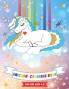 Unicorn Coloring Book: For Kids Ages 4-8 8.5 x 11 Activity Book for Girls