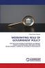 MODERATING ROLE OF GOVERNMENT POLICY