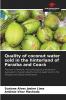 Quality of coconut water sold in the hinterland of Paraíba and Ceará: Physical-chemical, microbiological and sensory evaluation of green dwarf coconut water sold in the Paraíba and Ceará hinterlands