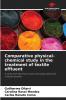Comparative physical-chemical study in the treatment of textile effluent