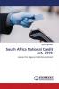 South Africa National Credit Act 2005
