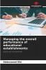 Managing the overall performance of educational establishments