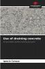 Use of draining concrete