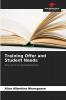 Training Offer and Student Needs