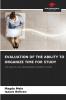 EVALUATION OF THE ABILITY TO ORGANIZE TIME FOR STUDY